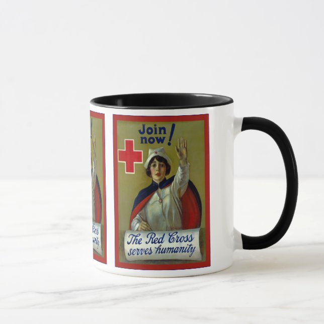 Mug Joignez maintenant ! infirmière de ~Vintage (Droite)