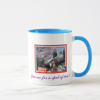 Mug Joignez-moi pour une tache de thé ?