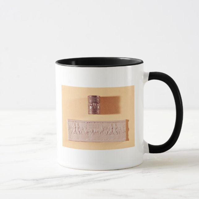 Mug Joint et impression de cylindre d'Akkadian (Droite)
