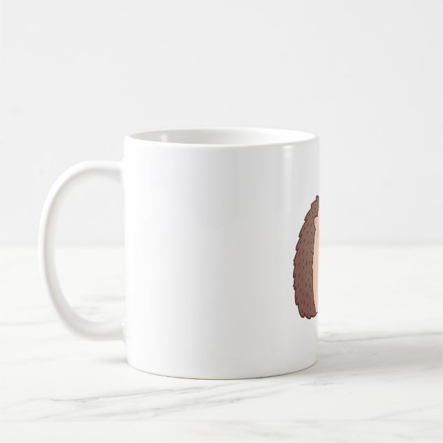 Mug Joli Accrocher Hérisson En Amour (Gauche)