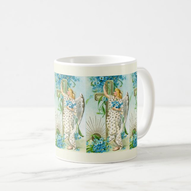 Mug Joli Ange Ne M'oubliez Pas  (Devant droit)