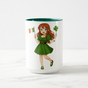 Mug Joli anime roux Saint Patrick 