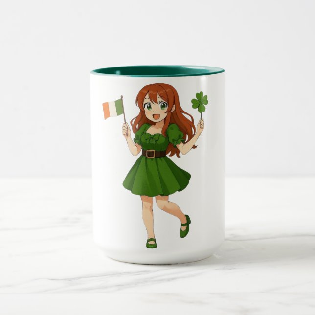 Mug Joli anime roux Saint Patrick  (Centre)