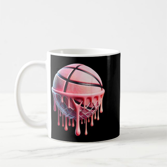 Mug Joli Art De Baseball Pour Femmes Filles (Gauche)