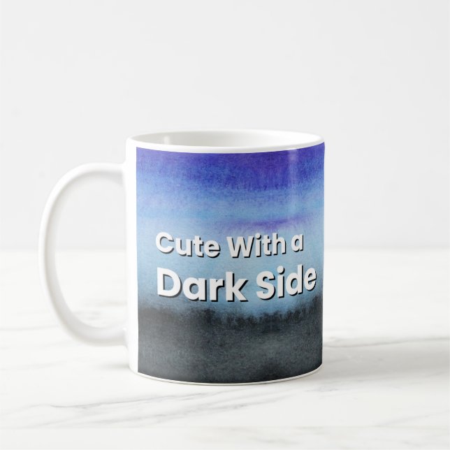 Mug Joli avec une esthétique sombre (Gauche)