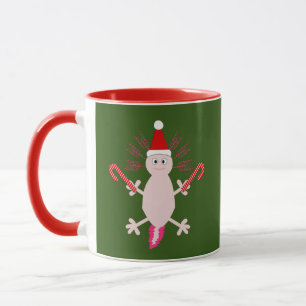 Mug Joli Axolotl de Noël