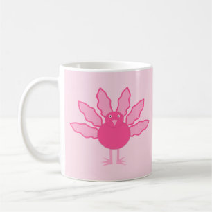 Mug Joli bébé rose fille Thanksgiving Turquie