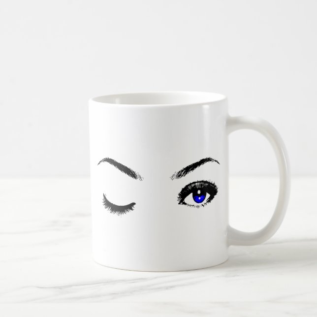Mug Joli Blue Eyes Winking (Droite)
