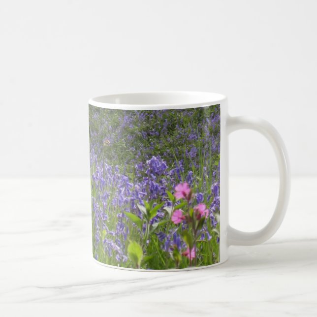 Mug Joli Bluebells Floral Photographie (Droite)