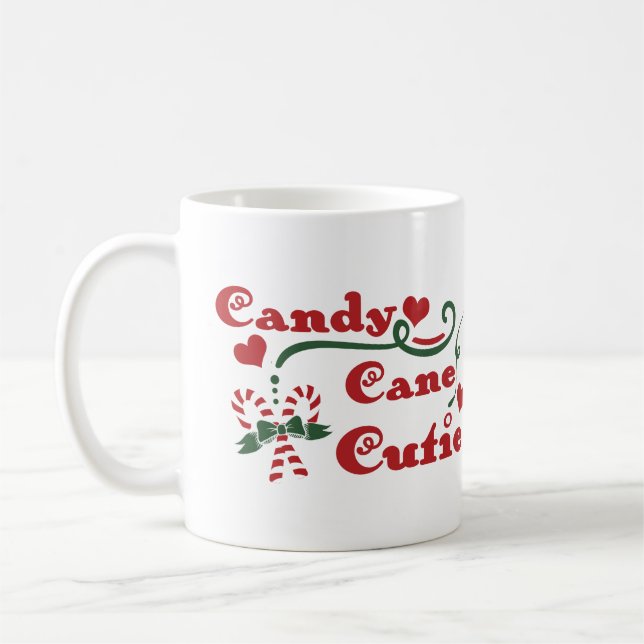 Mug joli bonbon en canne (Gauche)