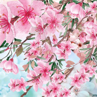 Mug Joli bouchon de fleurs roses