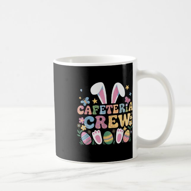 Mug Joli Bunny déjeuner Lady Cafeteria Crew Pâques (Droite)