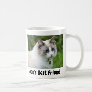 Mug Joli Chat aux Yeux Bleus