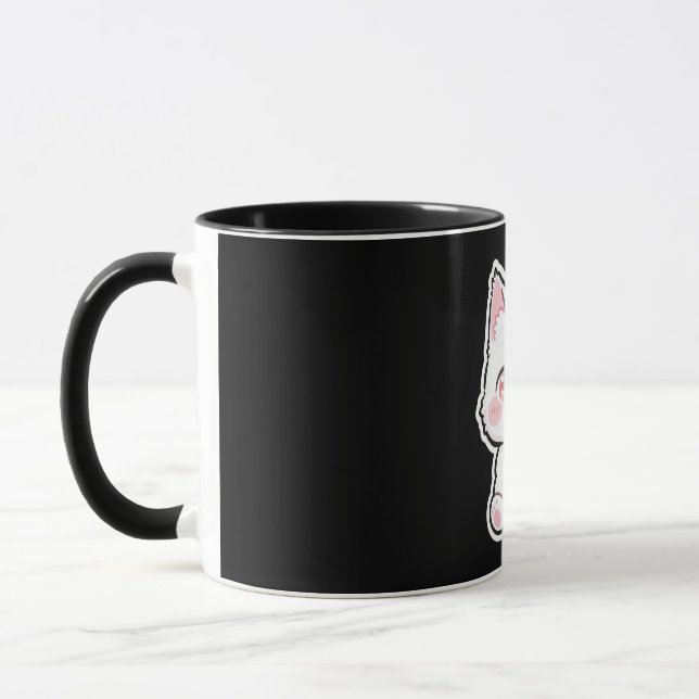 Mug Joli Chat Blanc (Gauche)