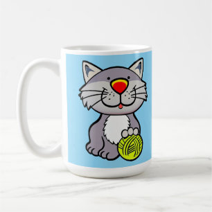 Mug Joli chat de dessin animé