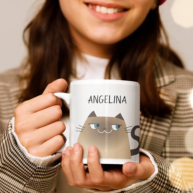 Mug Joli chat siamois (Créateur téléchargé)