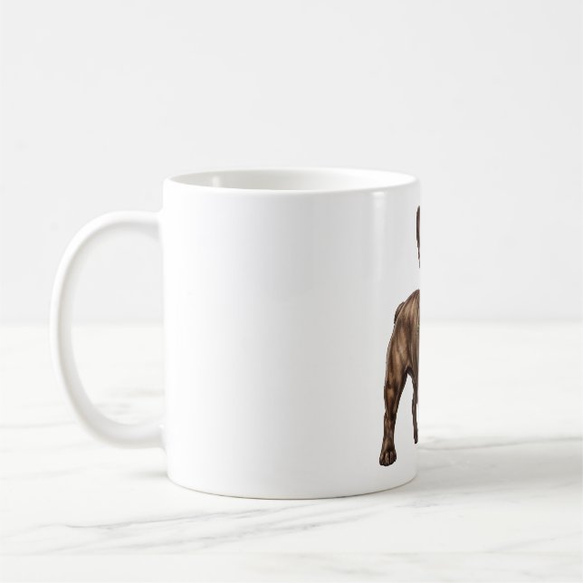 Mug ‏Joli chien Bouledogue Français (Gauche)