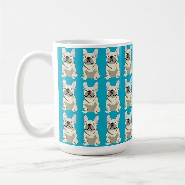 Mug Joli chien, frenchie (Gauche)