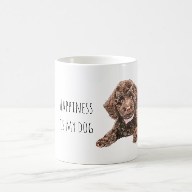 Mug Joli Chien Marron (Centre)