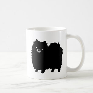 Mug Joli chien Pomeranian noir