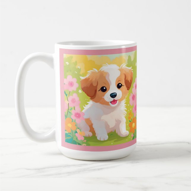 Mug Joli chiot (Gauche)