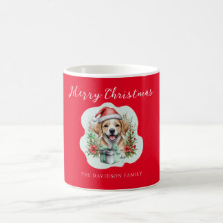 Mug Joli chiot de Noël