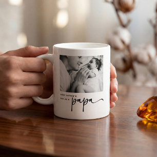 Mug Joli collage photo pour la 1ère fête des pères, Pa