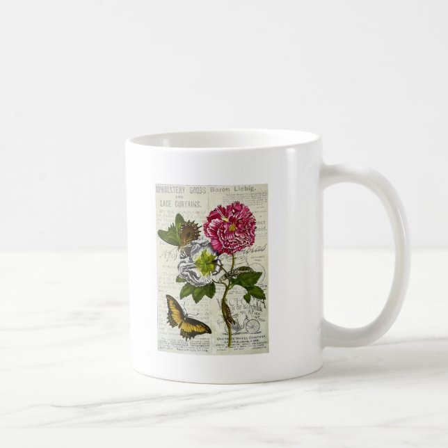 Mug Joli Collage Vintage (Droite)