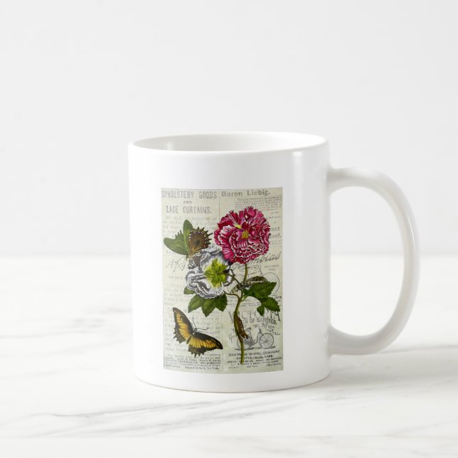 Mug Joli collage Vintage (Droite)