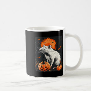 Mug Joli Costume D'Halloween Avec Ce Rat Blanc Et Ce P