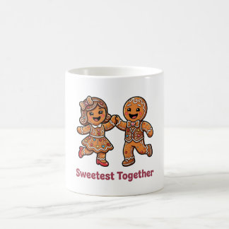 Mug Joli Couple en Pain d'Épice le Plus Mignon Ensembl