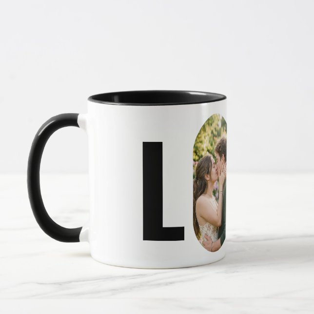 Mug Joli couple s'embrassant imagé (Gauche)