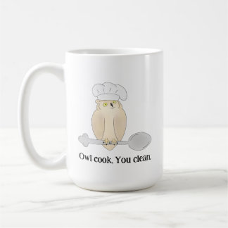 Mug Joli cuisinier hibou