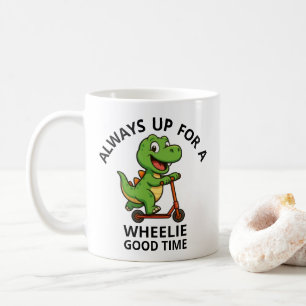 Mug Joli Dinosaure Vert