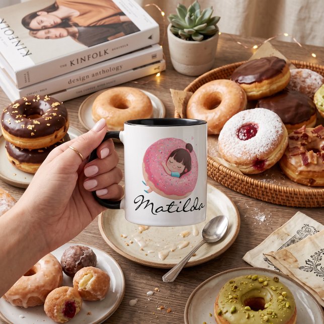 Mug Joli donut drôle  (Créateur téléchargé)