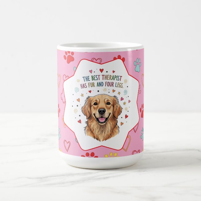 Mug Joli Doodle Golden Retriever (Centre)
