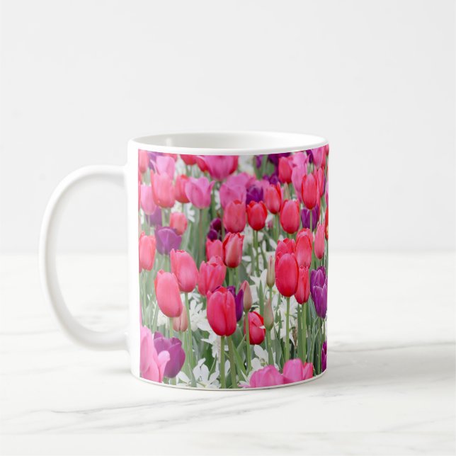 Mug Joli en Pétales Roses (Gauche)