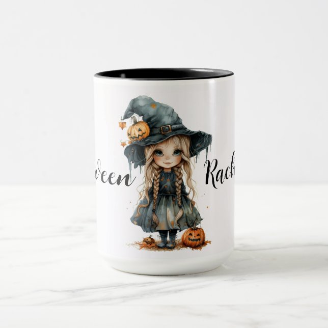 Mug Joli enfant sorcier d'Halloween (Centre)