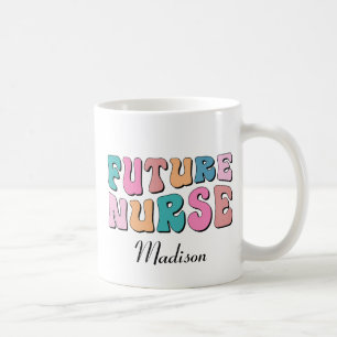 Mug Joli étudiant de l'école de soins infirmiers Futur