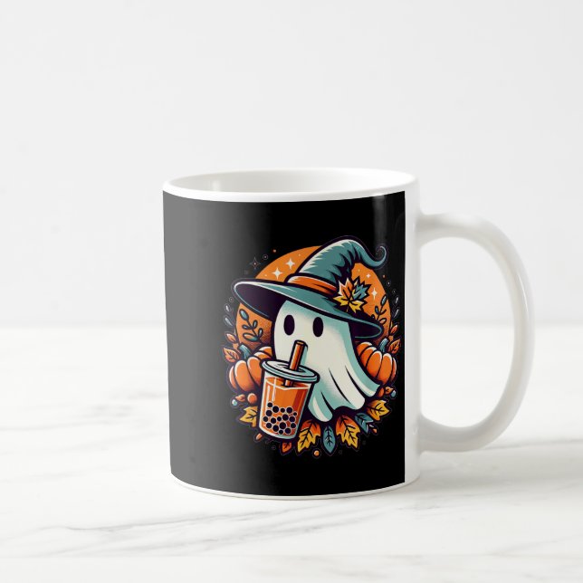 Mug Joli fantôme d'Halloween Fantôme drôle d'Halloween (Droite)