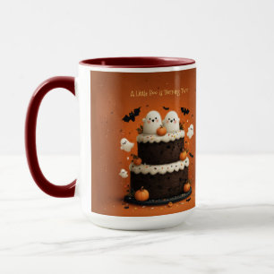 Mug Joli fantôme d'Halloween Un petit Boo 