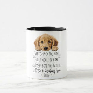 Mug Joli Golden Retriever Chien drôle Personnalisé