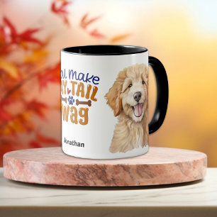 Mug Joli Goldendoodle Vous Faites Mon Baguette
