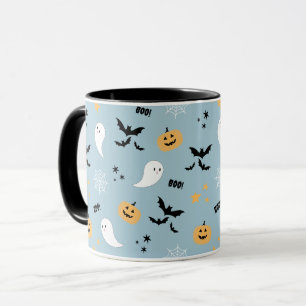 Mug Joli Halloween Boo Blush Blue