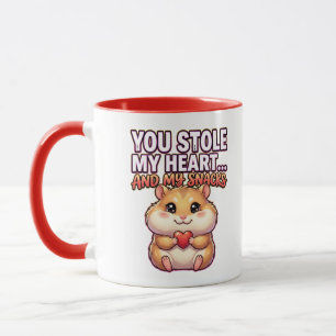 Mug Joli hamster de la Saint-Valentin – Vous avez volé