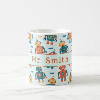 Mug Joli imprimé de robot personnalisable