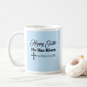 Mug Joli Joyeuses Pâques Il Est Ressuscité Verset de l