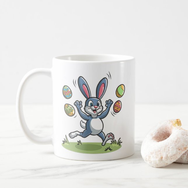 Mug Joli lapin lapin de Pâques (Avec donut)