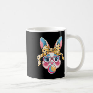 Mug Joli lapin lapin Face Tie Dye Gles Girl Happy Eas