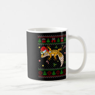 Mug Joli Leopard Gecko Santa Hat Laid Christmas